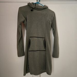 Melanzana Microgrid Dress XS Grey